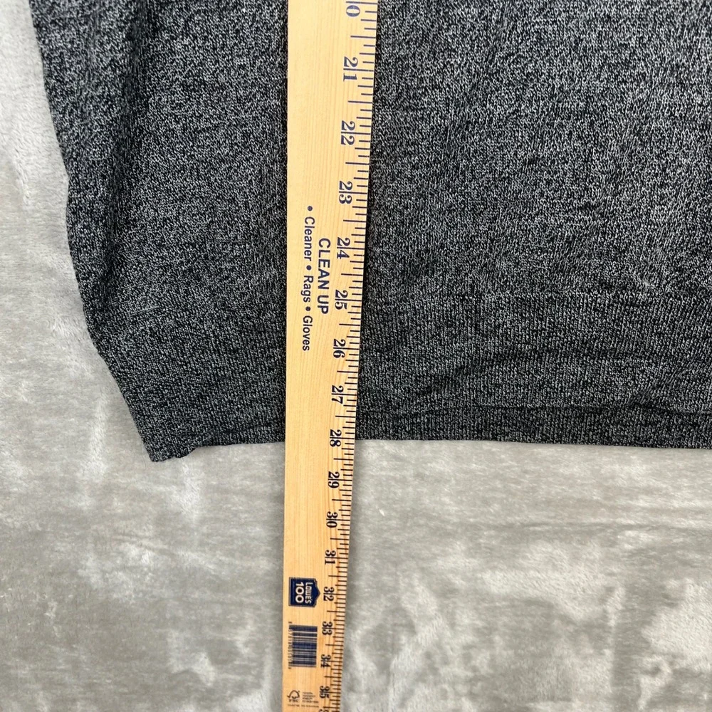 Banana Republic Mens Sweater‎ V Neck Long Sleeve 100% Merino Wool Gray L